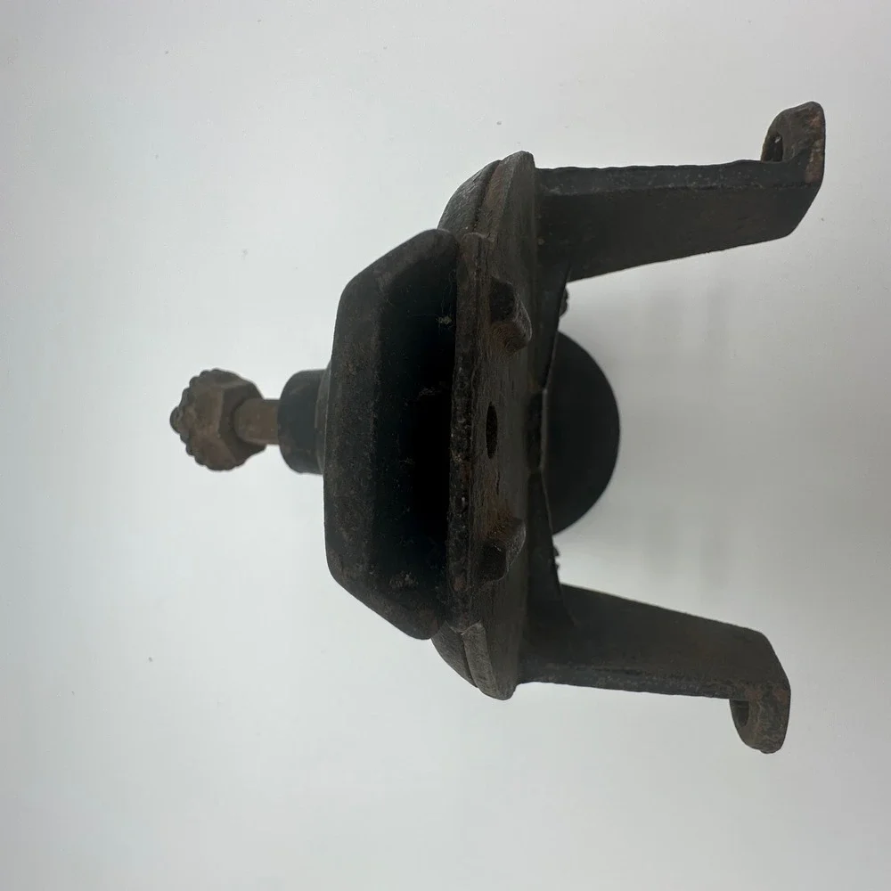 Vintage Arcade Cast Iron Wall Mount Coffee Grinder Base Antique Restoration Part